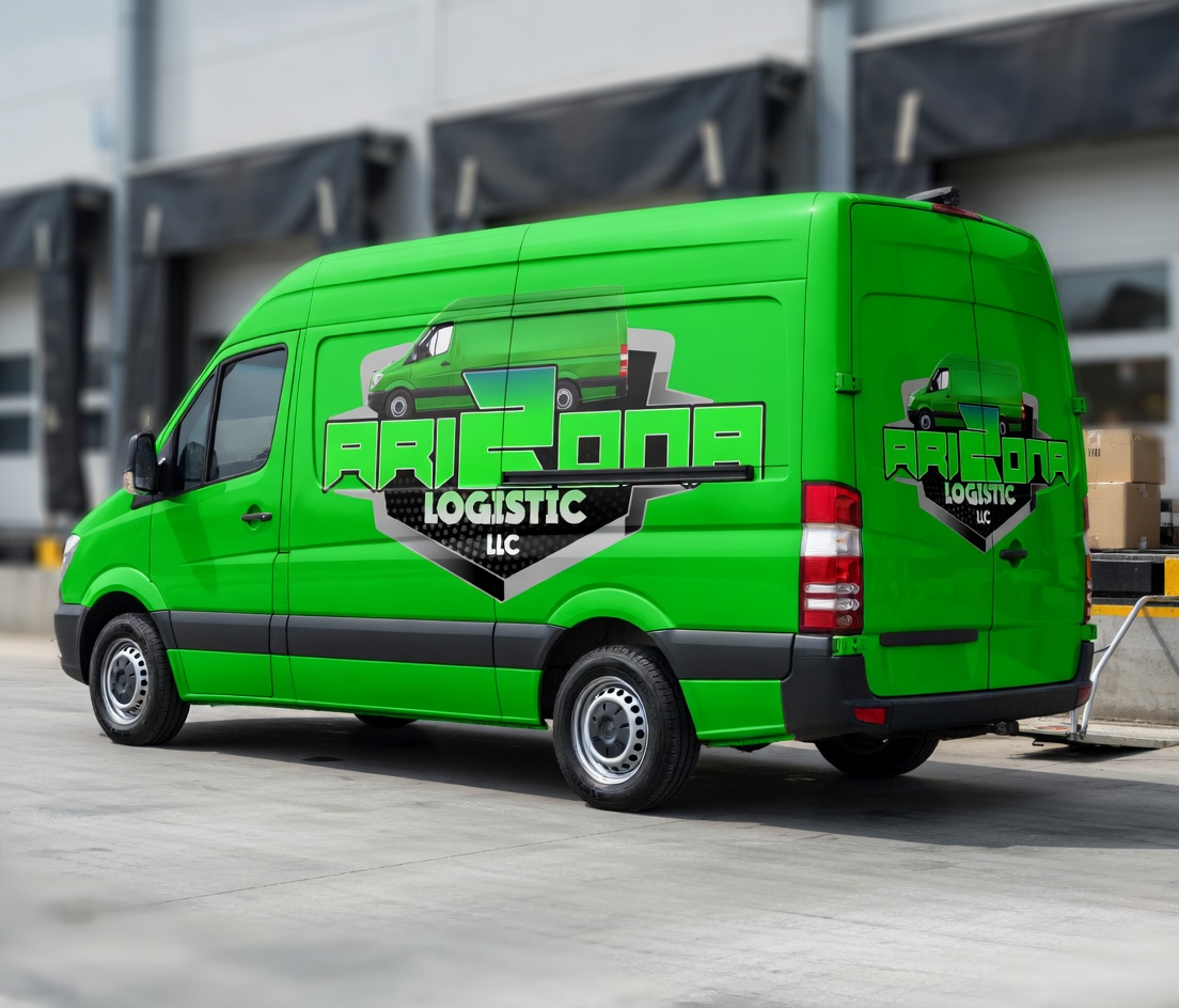 Arizona Logistic Green Sprinter Van