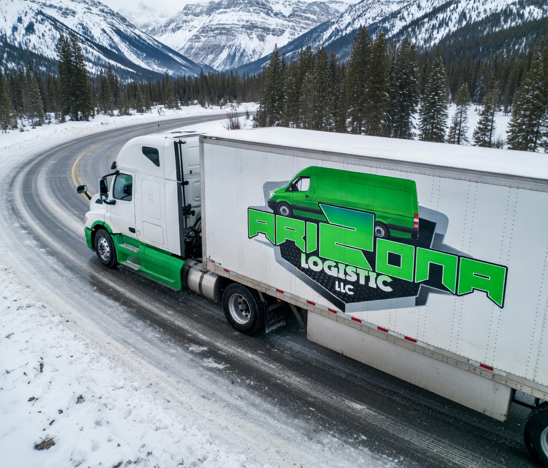 Box Truck on Highway